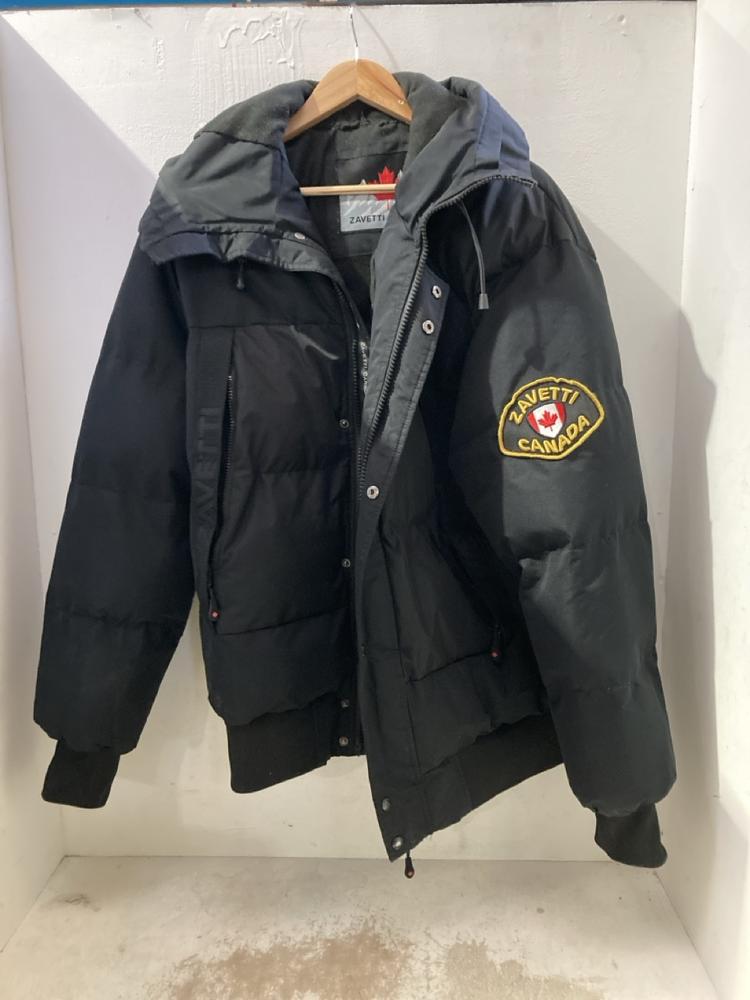 Lot 787  
            Birmingham SR107 - Parcel Delivery Only 

                
ZANETTI CANADA BLACK PUFFER MENS COAT SIZE XL