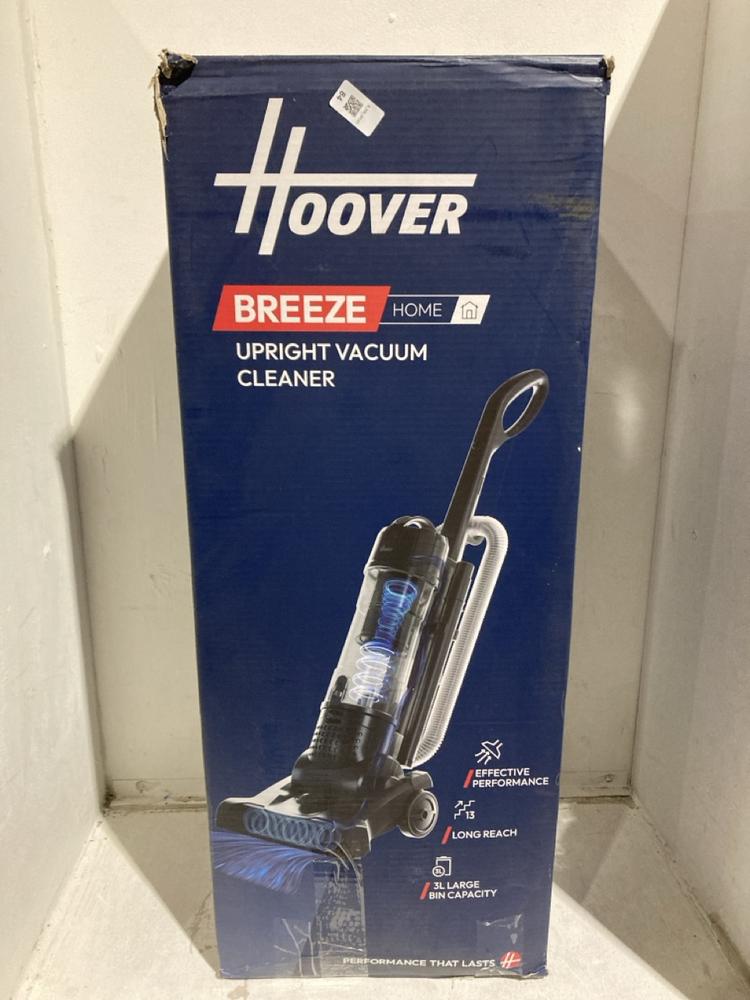 Lot 84  
            Birmingham SR107 - Parcel Delivery Only 

                
HOOVER UPRIGHT BREEZE HOME VACUUM CLEANER ORIGINAL RRP £179