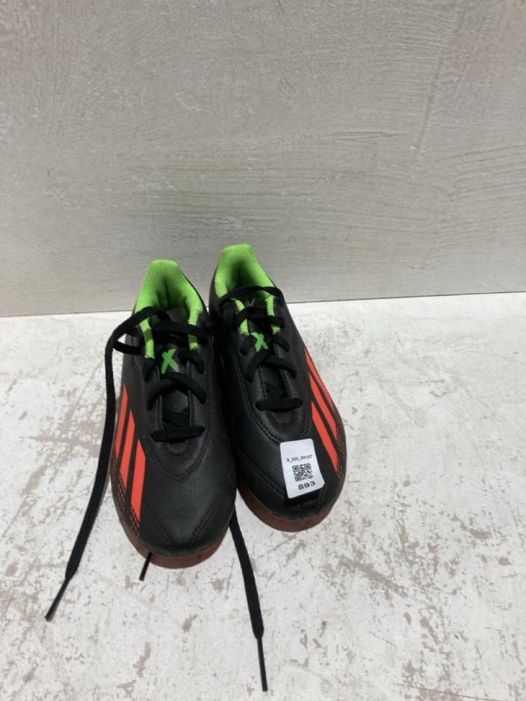 Lot 893  
            Birmingham SR107 - Parcel Delivery Only 

                
ADIDAS X SPEEDFLOW 4 UNISEX KIDS TRACK SHOE SIZE UK 13K