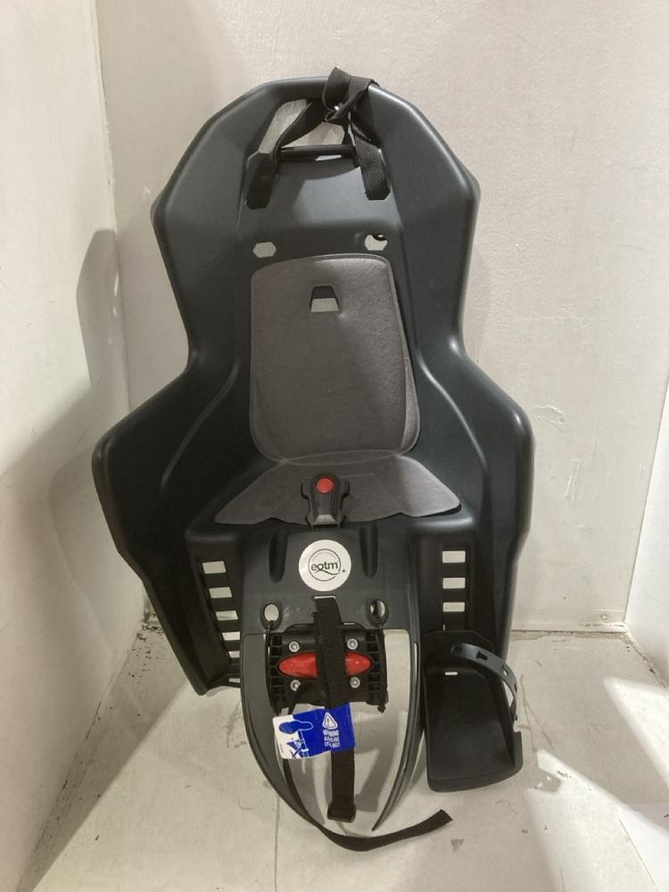 Lot 901  
            Birmingham SR107 - Parcel Delivery Only 

                
KOOLAH REAR CHILD SEAT FOR BICYCLE