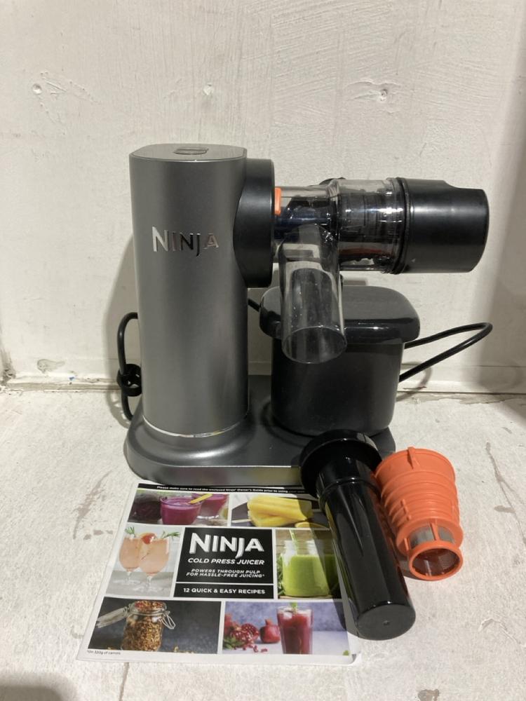 Lot 91  
            Birmingham SR107 - Parcel Delivery Only 

                
NINJA COLD PRESS JUICER ORIGINAL RRP £129
