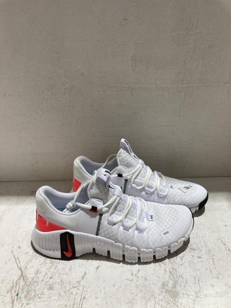Lot 931  
            Birmingham SR107 - Parcel Delivery Only 

                
NIKE FREE METCON 5 RUNNING TRAINERS WHITE/CRIMSON SIZE 11.5