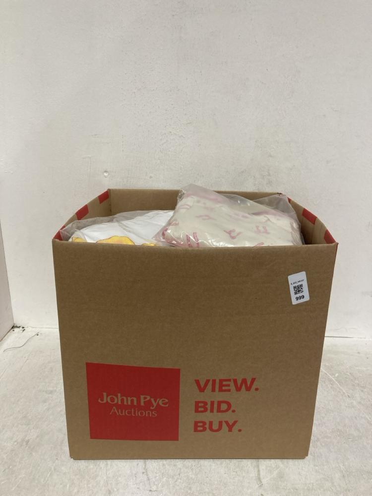 Lot 999  
            Birmingham SR107 - Parcel Delivery Only 

                
ASSORTED KIDS CLOTHING TO INCLUDE RED ADIDAS JACKET