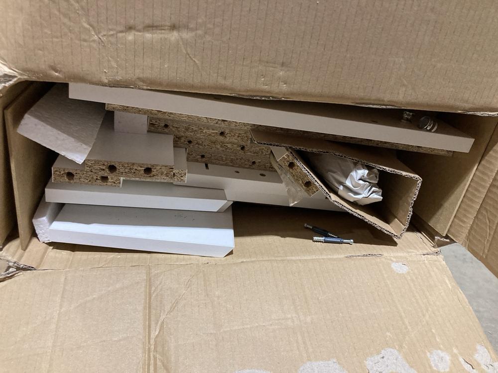 Lot 151  
            Birmingham SR106 - Collection or Optional Delivery Available 

                
JOHN LEWIS AND PARTNERS LA FURNITURE TALL BOY CHEST DRESSER IN WHITE (003444988) ...