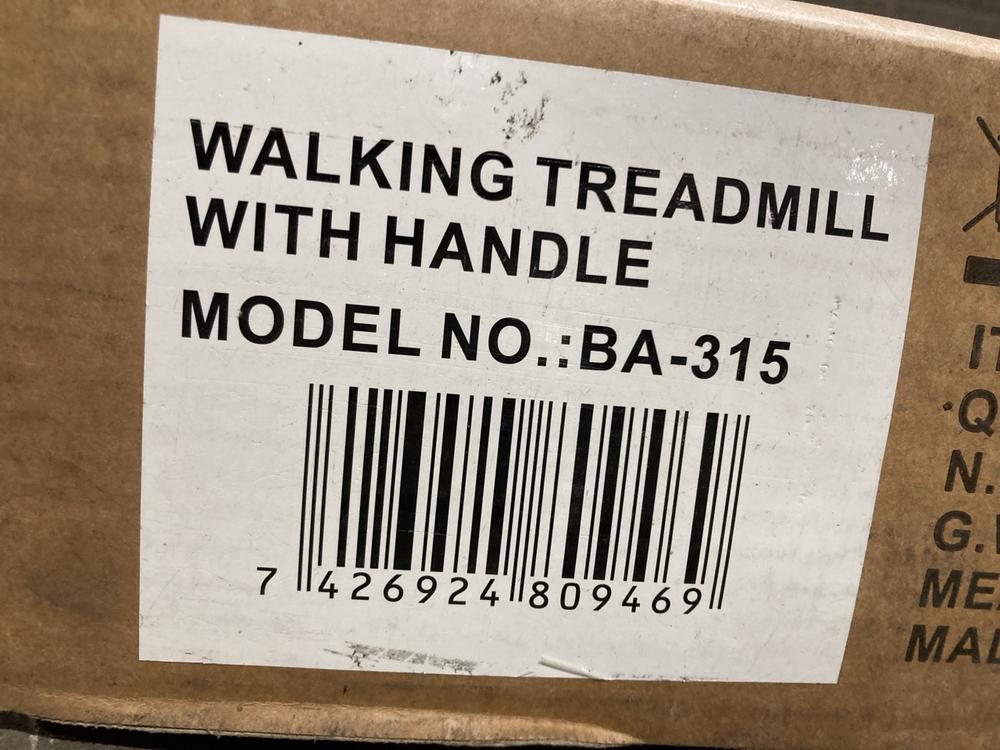 Lot 220  
            Birmingham SR106 - Collection or Optional Delivery Available 

                
WALKING PAD WALKING TREADMILL WITH HANDLE ORIGINAL RRP £100 - BA-315 - (LOCATION:...