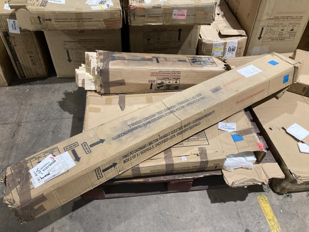 Lot 26  
            Birmingham SR106 - Collection or Optional Delivery Available 

                
JOHN LEWIS AND PARTNERS WILTON TRUNDLE GUEST BED WHITE ORIGINAL RRP £399 (3451914...