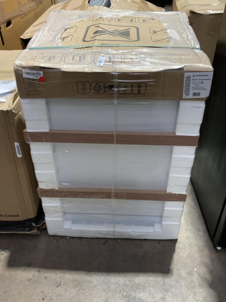 Lot 280  
            Birmingham SR106 - Collection or Optional Delivery Available 

                
WHITE KNIGHT FREESTANDING DISHWASHER ORIGINAL RRP £239 - WK-AT60FSDW - (LOCATION:...