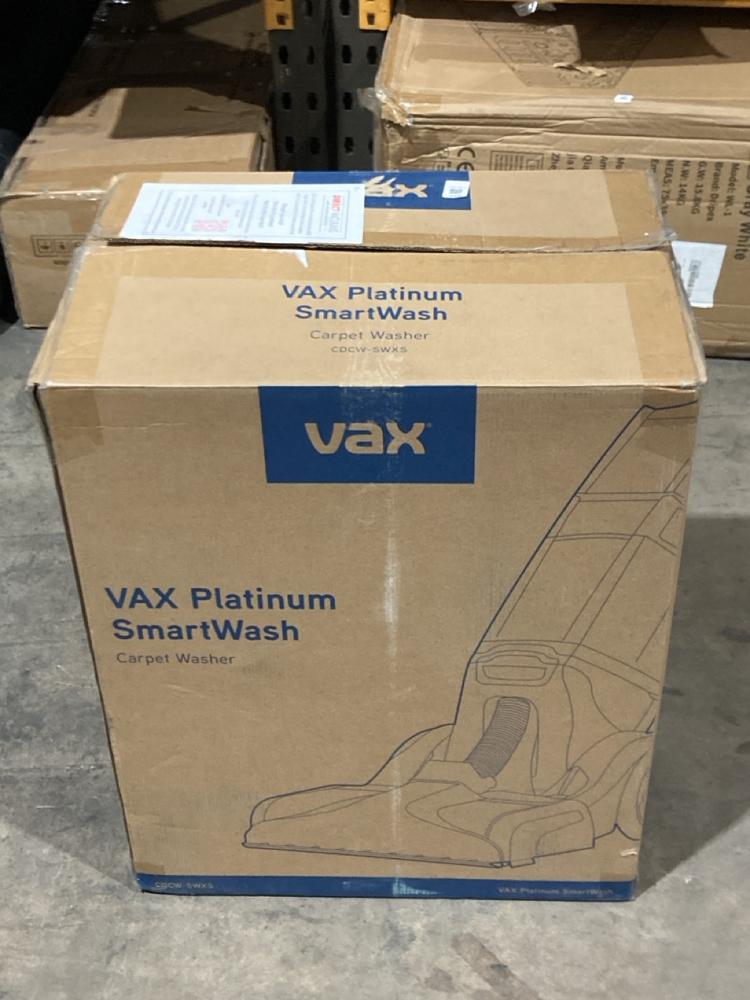Lot 349  
            Birmingham SR106 - Collection or Optional Delivery Available 

                
VAX RAPID POWER CARPET CLEANER ORIGINAL RRP £280 (LOCATION: RACKINGS)