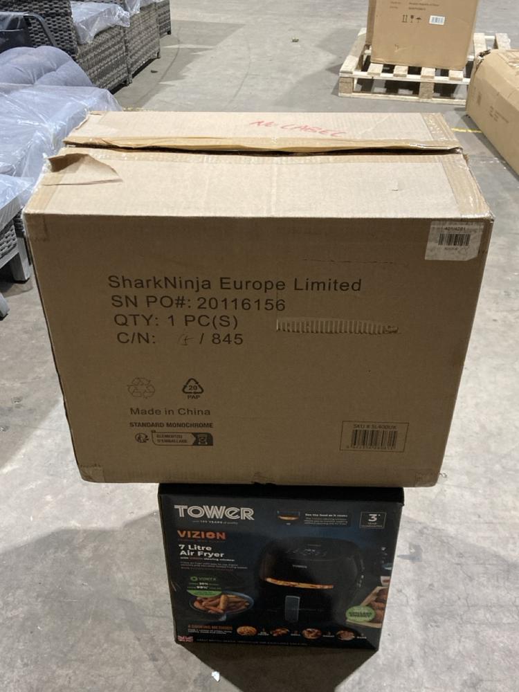 Lot 351  
            Birmingham SR106 - Collection or Optional Delivery Available 

                
VARIOUS ITEMS TO INCLUDE TOWER VIZION AIR FRYER (LOCATION: RACKINGS)