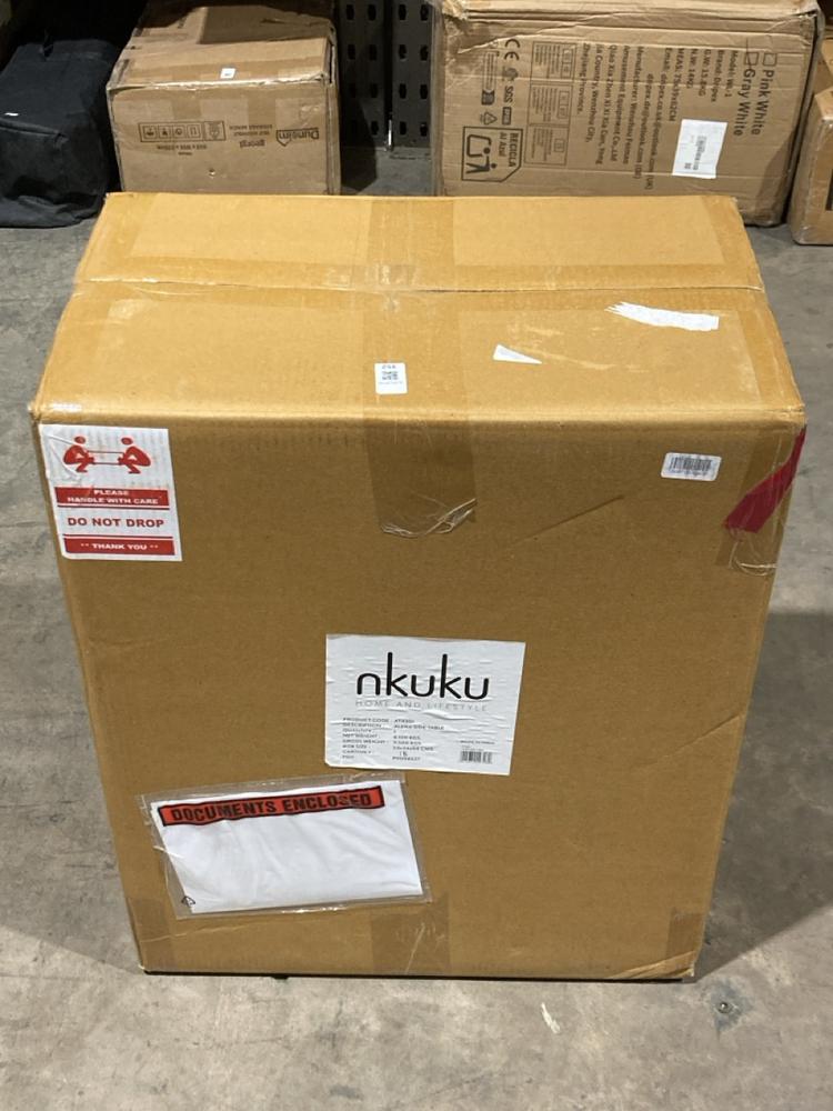 Lot 352  
            Birmingham SR106 - Collection or Optional Delivery Available 

                
NKUKU ALERA SIDE TABLE ORIGINAL RRP £275 (LOCATION: RACKINGS)