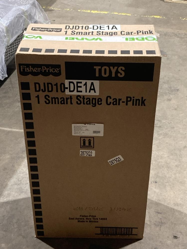 Lot 363  
            Birmingham SR106 - Collection or Optional Delivery Available 

                
FISHER PRICE 1 SMART STAGE CAR PINK (LOCATION: RACKINGS)