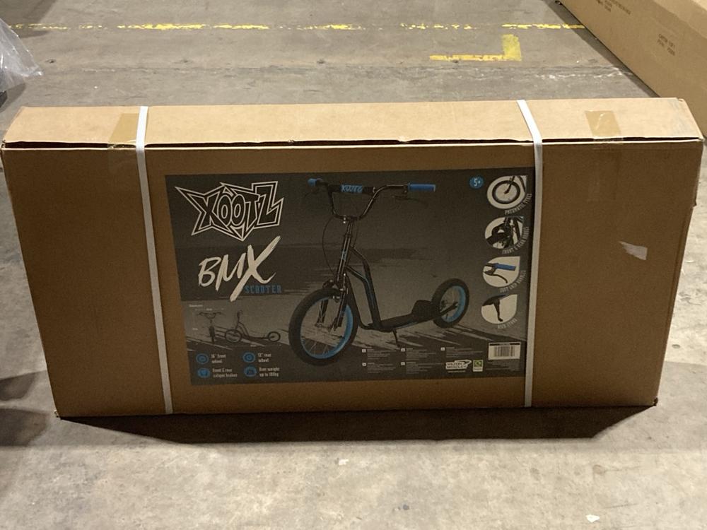 Lot 366  
            Birmingham SR106 - Collection or Optional Delivery Available 

                
XOOTZ BUX SCOOTER (LOCATION: RACKINGS)
