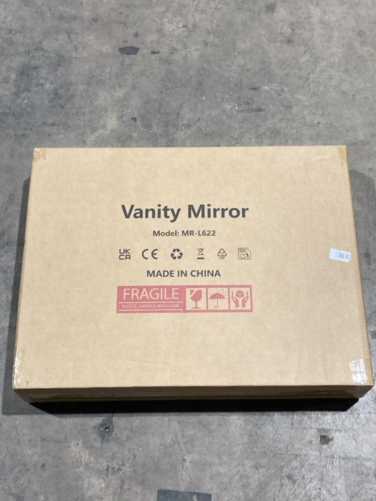 Lot 369  
            Birmingham SR106 - Collection or Optional Delivery Available 

                
VANITY DRESSING TABLE MIRROR MR-L622 (LOCATION: RACKINGS)