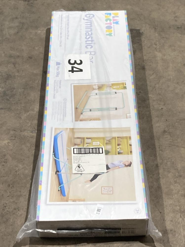 Lot 373  
            Birmingham SR106 - Collection or Optional Delivery Available 

                
PLAY FACTORY GYMNASTIC BAR (LOCATION: RACKINGS)