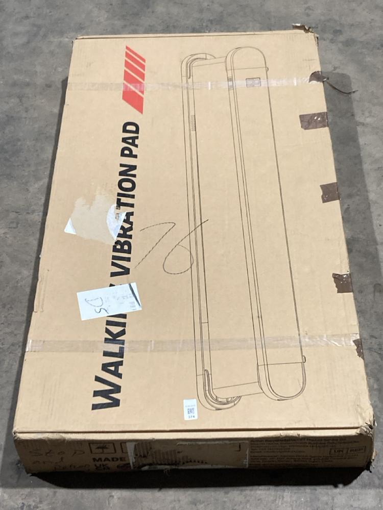 Lot 374  
            Birmingham SR106 - Collection or Optional Delivery Available 

                
WALKING VIBRATION PAD ORIGINAL RRP £100 (LOCATION: RACKINGS)