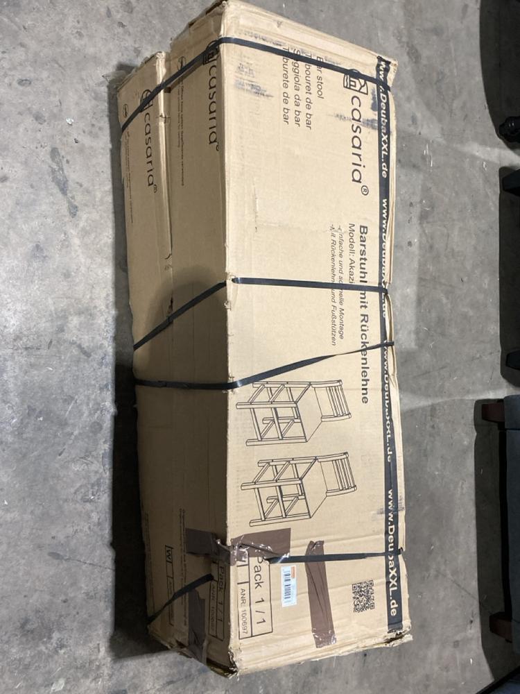 Lot 387  
            Birmingham SR106 - Collection or Optional Delivery Available 

                
2 X CASARIA BAR STOOL (LOCATION: RACKINGS)