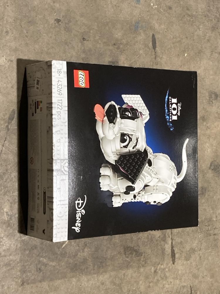 Lot 388  
            Birmingham SR106 - Collection or Optional Delivery Available 

                
LEGO DISNEY 101 DALMATIANS (LOCATION: RACKINGS)