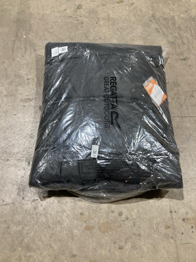 Lot 441  
            Birmingham SR106 - Collection or Optional Delivery Available 

                
REGATTA GREAT OUTDOORS WOMENS ANITA JACKET BLACK (LOCATION: RACKINGS)