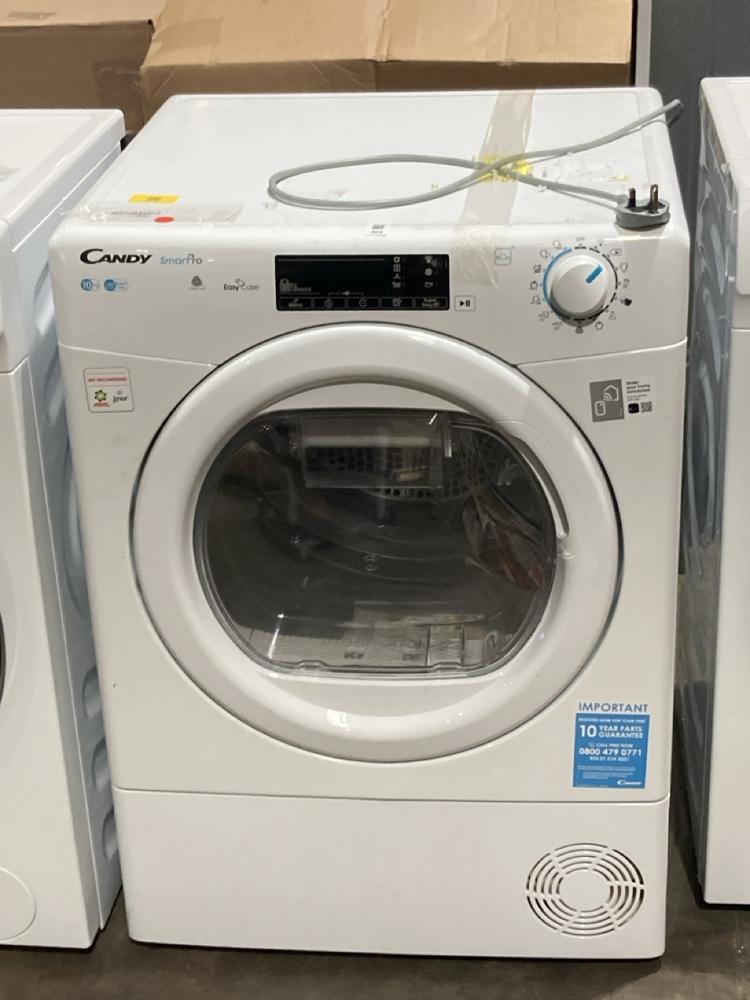 Lot 503  
            Birmingham SR106 - Collection or Optional Delivery Available 

                
CANDY SMART FREESTANDING TUMBLE DRYER ORIGINAL RRP £319 (LOCATION: ROW 6 - D)