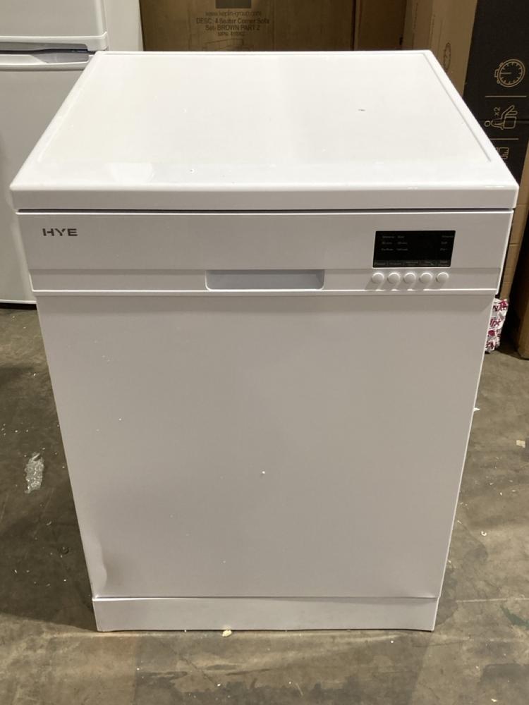 Lot 539  
            Birmingham SR106 - Collection or Optional Delivery Available 

                
HYE 13 SETS 60CM FREESTANDING DISHWASHER ORIGINAL RRP £235 (LOCATION: ROW 5 - D )