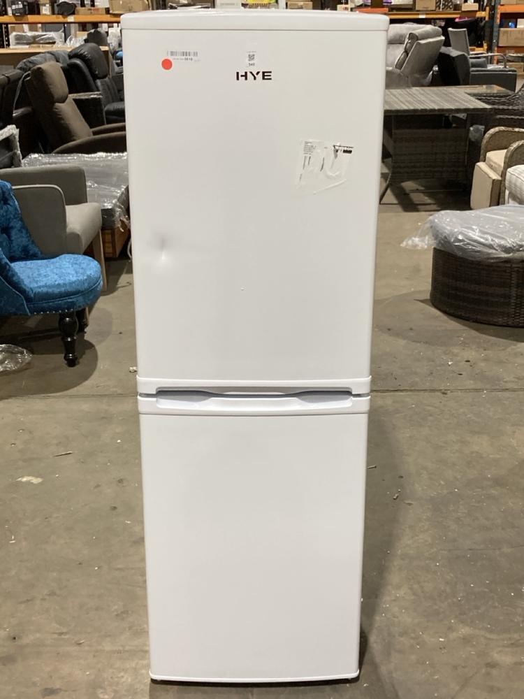 Lot 540  
            Birmingham SR106 - Collection or Optional Delivery Available 

                
HYE FREESTANDING FRIDGE FREEZER (LOCATION: ROW 5 - D )
