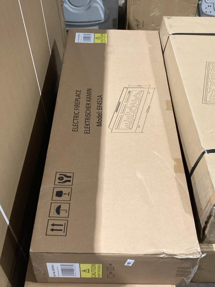 Lot 546  
            Birmingham SR106 - Collection or Optional Delivery Available 

                
FLAMME ELECTRIC FIREPLACE ORIGINAL RRP £500 (LOCATION: ROW 5 - D )