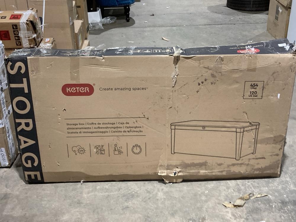 Lot 553  
            Birmingham SR106 - Collection or Optional Delivery Available 

                
KETER BRIGHTWOOD STORAGE ORIGINAL RRP £110 (LOCATION: ROW 5 - D )