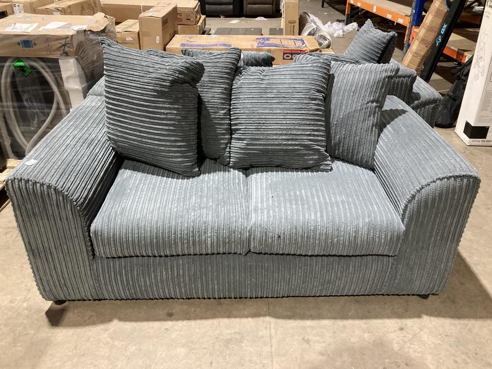 Lot 56  
            Birmingham SR106 - Collection or Optional Delivery Available 

                
JUMBO CORD SCATTER 3 SEATER SOFA ORIGINAL RRP £390 (LOCATION: F)