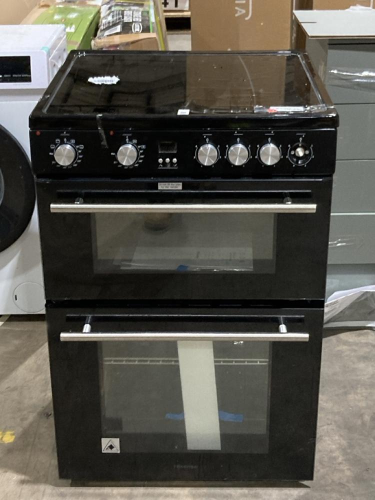 Lot 573  
            Birmingham SR106 - Collection or Optional Delivery Available 

                
HISENSE DOUBLE COOKER WITH CERAMIC HOB ORIGINAL RRP £399 (LOCATION: ROW 5 - D )