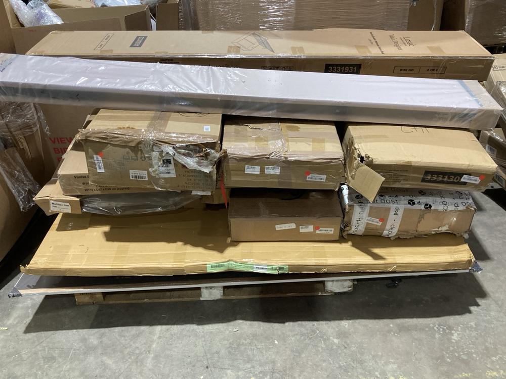 Lot 623  
            Birmingham SR106 - Collection or Optional Delivery Available 

                
PALLET OF ITEMS TO INCLUDE LASSIC VANITA DOUBLE OTTOMAN FABRIC BED (PART LOT) (AL...