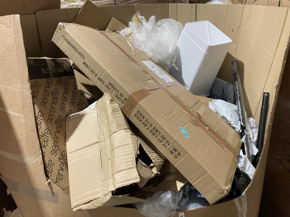 Lot 634  
            Birmingham SR106 - Collection or Optional Delivery Available 

                
PALLET OF ITEMS TO INCLUDE SERENELIFE HOTEL TOWEL WARMER BUCKET (ALL PALLET CONTE...