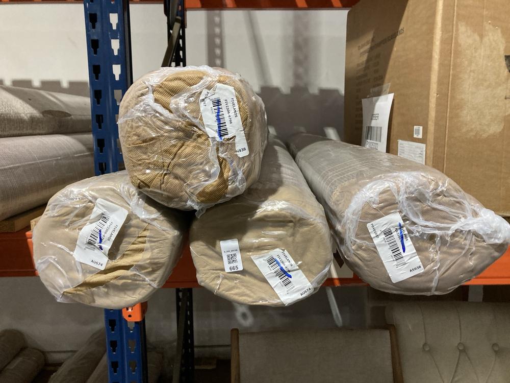 Lot 665  
            Birmingham SR106 - Collection or Optional Delivery Available 

                
4 X SURYA RUGS TO INCLUDE FIVELANDS RUG (LOCATION: WALL RACKINGS )