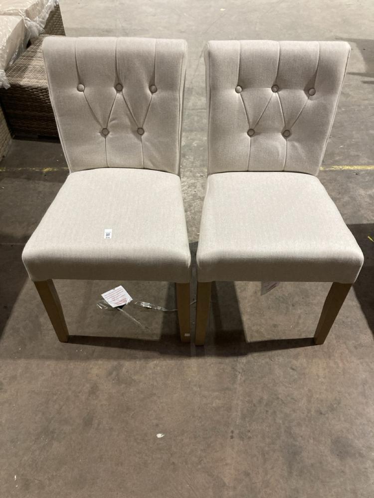 Lot 674  
            Birmingham SR106 - Collection or Optional Delivery Available 

                
JOHN LEWIS AND PARTNERS MARGO DINING CHAIR SET OF 2 (LOCATION: WALL RACKINGS )