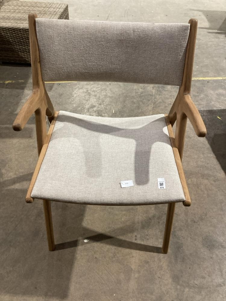 Lot 675  
            Birmingham SR106 - Collection or Optional Delivery Available 

                
JOHN LEWIS AND PARTNERS X-RAY DINING CHAIR ORIGINAL RRP £299 (LOCATION: WALL RACK...