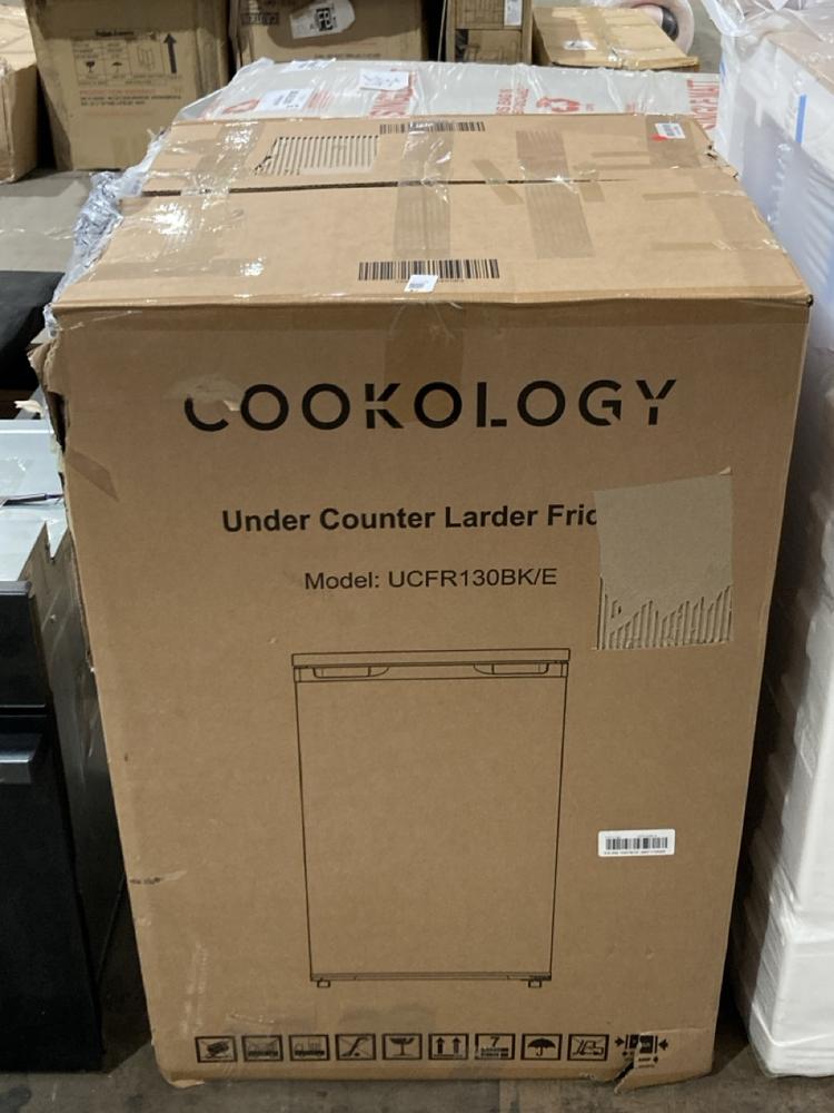 Lot 67  
            Birmingham SR106 - Collection or Optional Delivery Available 

                
COOKOLOGY UNDER COUNTER LARDER FRIDGE ORIGINAL RRP £140 (LOCATION: ROW 7 - C )