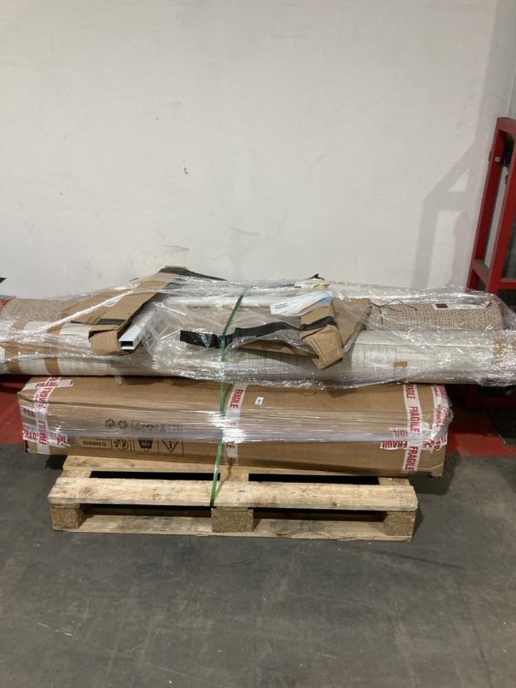 Lot 688  
            Birmingham SR106 - Collection or Optional Delivery Available 

                
PALLET OF ITEMS TO INCLUDE MY SHAGGY RUG (ALL PALLET CONTENTS MUST BE REMOVED FRO...
