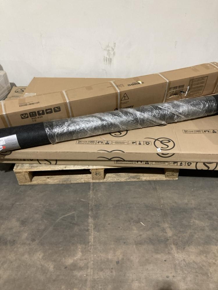 Lot 693  
            Birmingham SR106 - Collection or Optional Delivery Available 

                
PALLET OF FURNITURE PARTS TO INCLUDE RUG (ALL PALLET CONTENTS MUST BE REMOVED FRO...