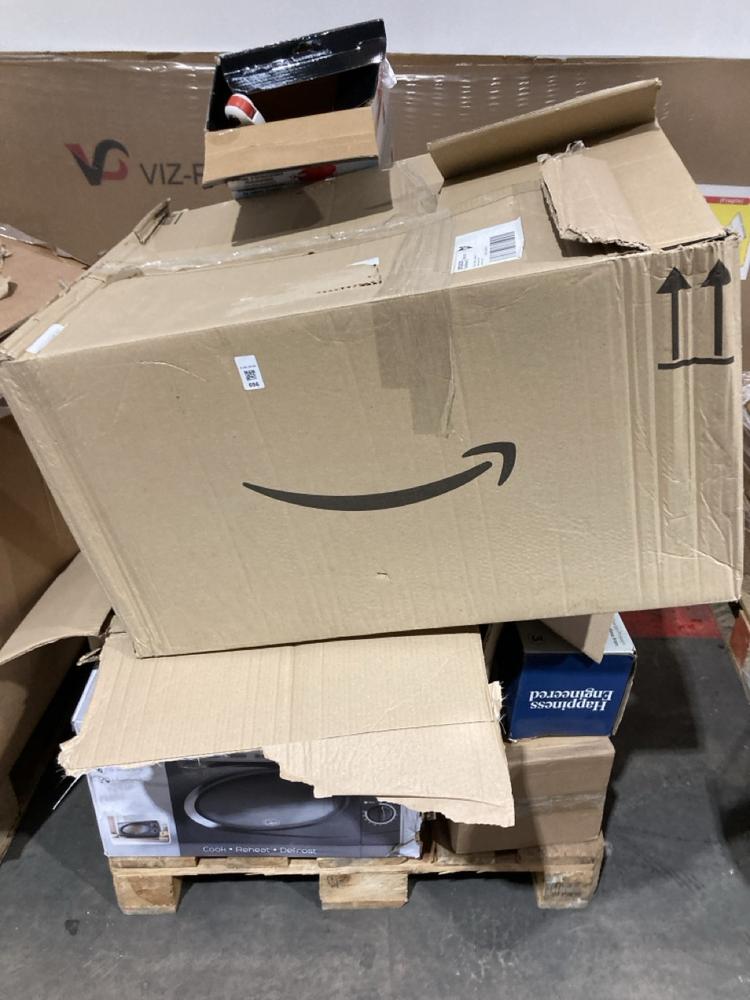 Lot 696  
            Birmingham SR106 - Collection or Optional Delivery Available 

                
PALLET OF ITEMS TO INCLUDE GOOD GRIPS LONG REACH DUSTER (ALL PALLET CONTENTS MUST...