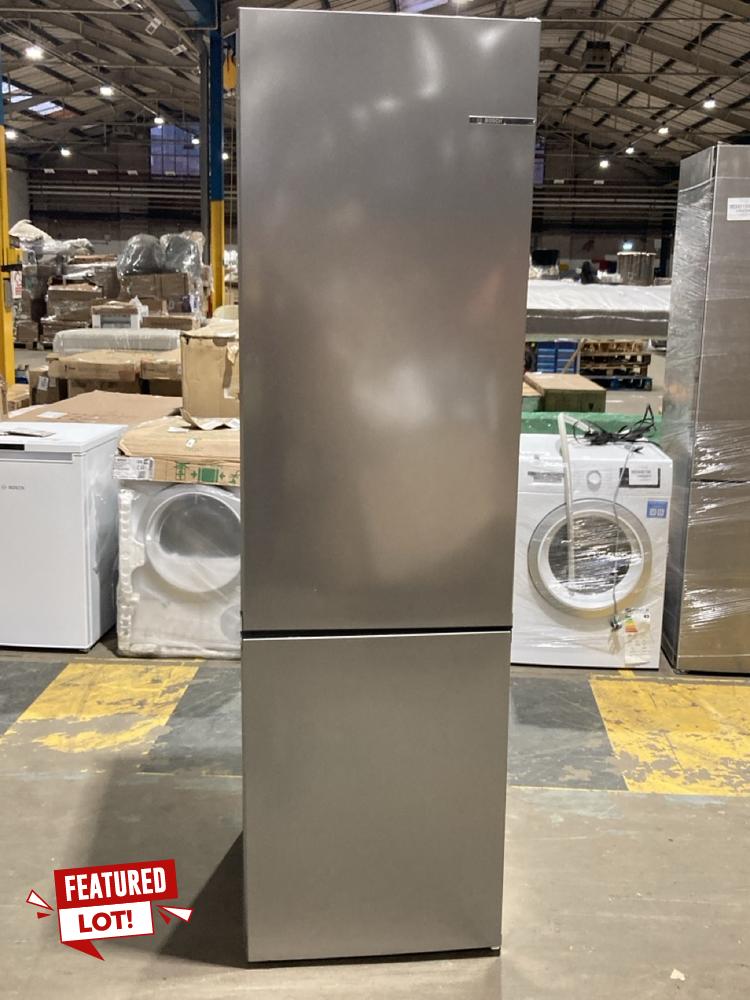 Lot 6  
            Birmingham SR106 - Collection or Optional Delivery Available 

                
BOSCH FREESTANDING SERIES 4 70/30 FRIDGE FREEZER - KGN392LAFG - ORIGINAL RRP £739...