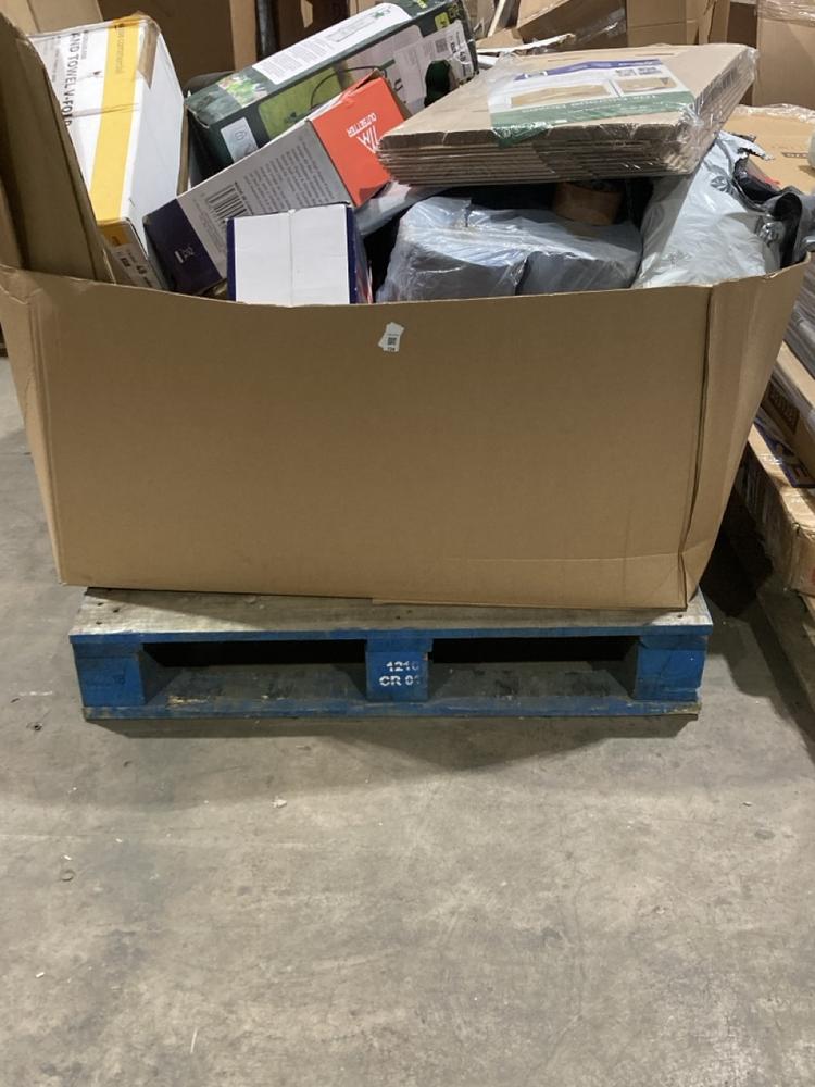 Lot 724  
            Birmingham SR106 - Collection or Optional Delivery Available 

                
PALLET OF ITEMS TO INCLUDE OUTSETTER LUXURY AIRBED (ALL PALLET CONTENTS MUST BE R...