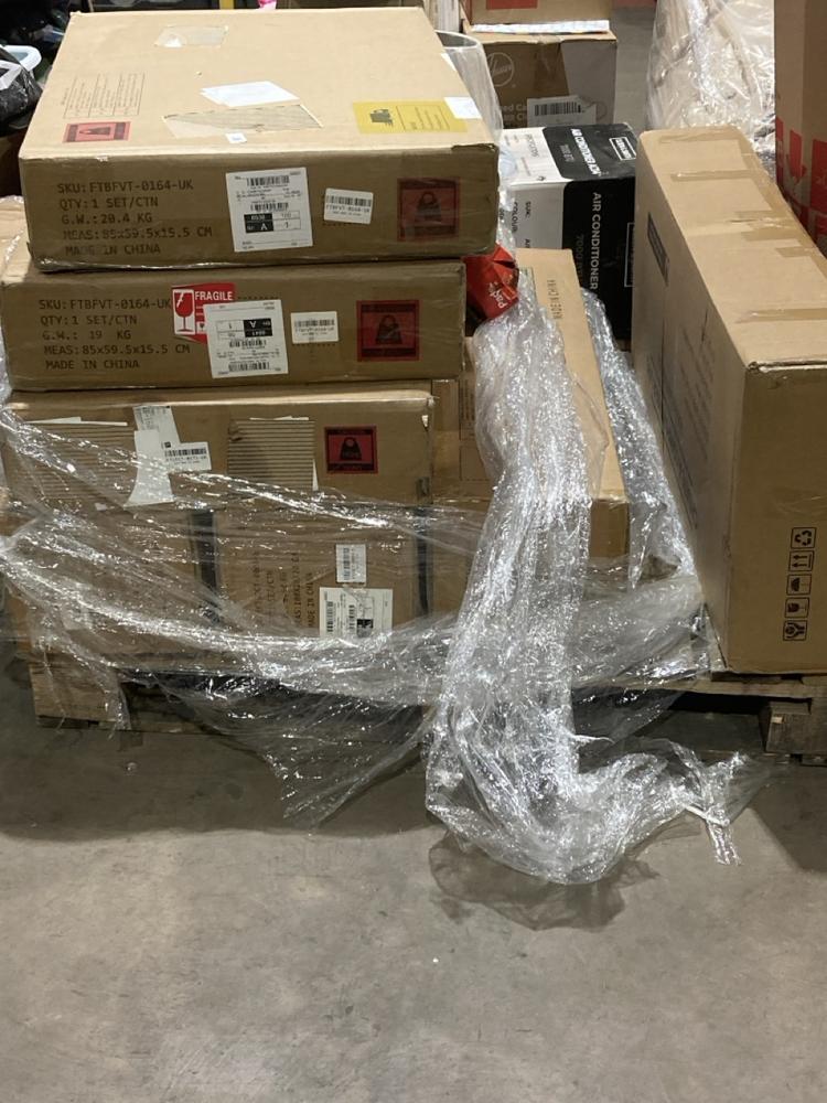 Lot 740  
            Birmingham SR106 - Collection or Optional Delivery Available 

                
PALLET OF ITEMS TO INCLUDE CREATE A COMFORTABLE LIFE FURNITURE PART (ALL PALLET C...