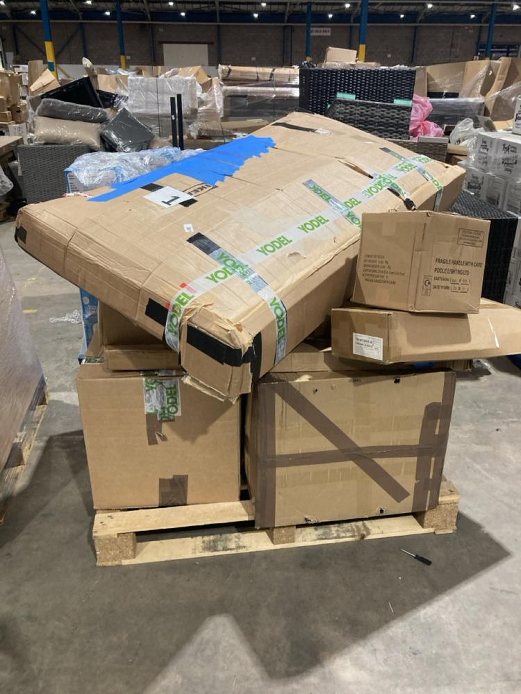Lot 746  
            Birmingham SR106 - Collection or Optional Delivery Available 

                
PALLET OF ITEMS TO INCLUDE 4 TIER MINI GREENHOUSE (ALL PALLET CONTENTS MUST BE RE...