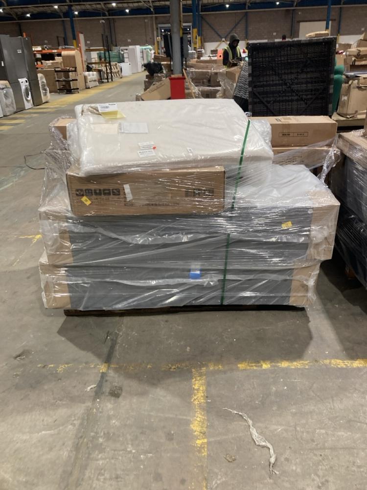 Lot 756  
            Birmingham SR106 - Collection or Optional Delivery Available 

                
PALLET OF ITEMS TO INCLUDE DIVAN BED BASE (ALL PALLET CONTENTS MUST BE REMOVED FR...