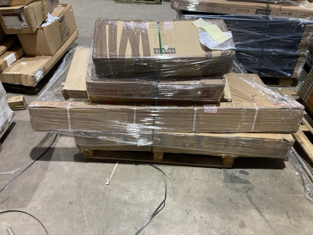 Lot 758  
            Birmingham SR106 - Collection or Optional Delivery Available 

                
PALLET OF ITEMS TO INCLUDE LASSIC 5 DRAWER CHEST PARTS (ALL PALLET CONTENTS MUST ...