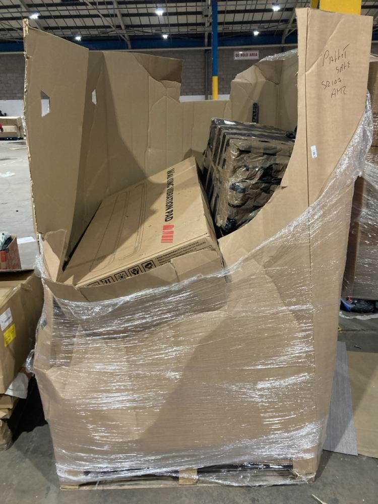 Lot 847  
            Birmingham SR106 - Collection or Optional Delivery Available 

                
PALLET OF ITEMS TO INCLUDE WALKING VIBRATION PAD (ALL PALLET CONTENTS MUST BE REM...