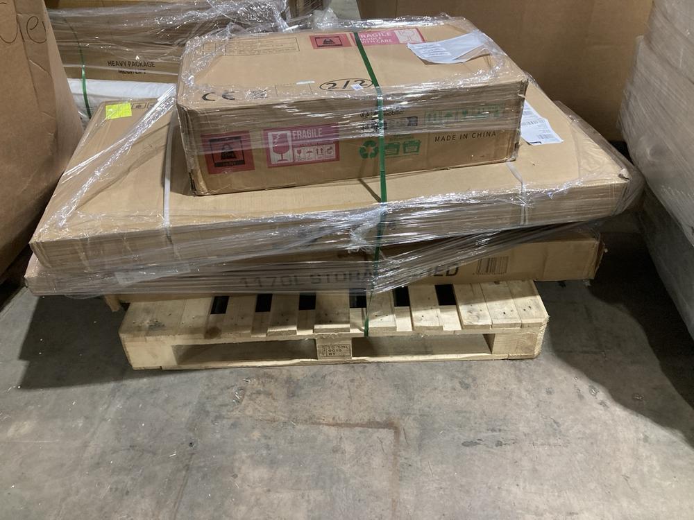 Lot 861  
            Birmingham SR106 - Collection or Optional Delivery Available 

                
PALLET OF ITEMS TO INCLUDE STORAGE SHED (ALL PALLET CONTENTS MUST BE REMOVED FROM...