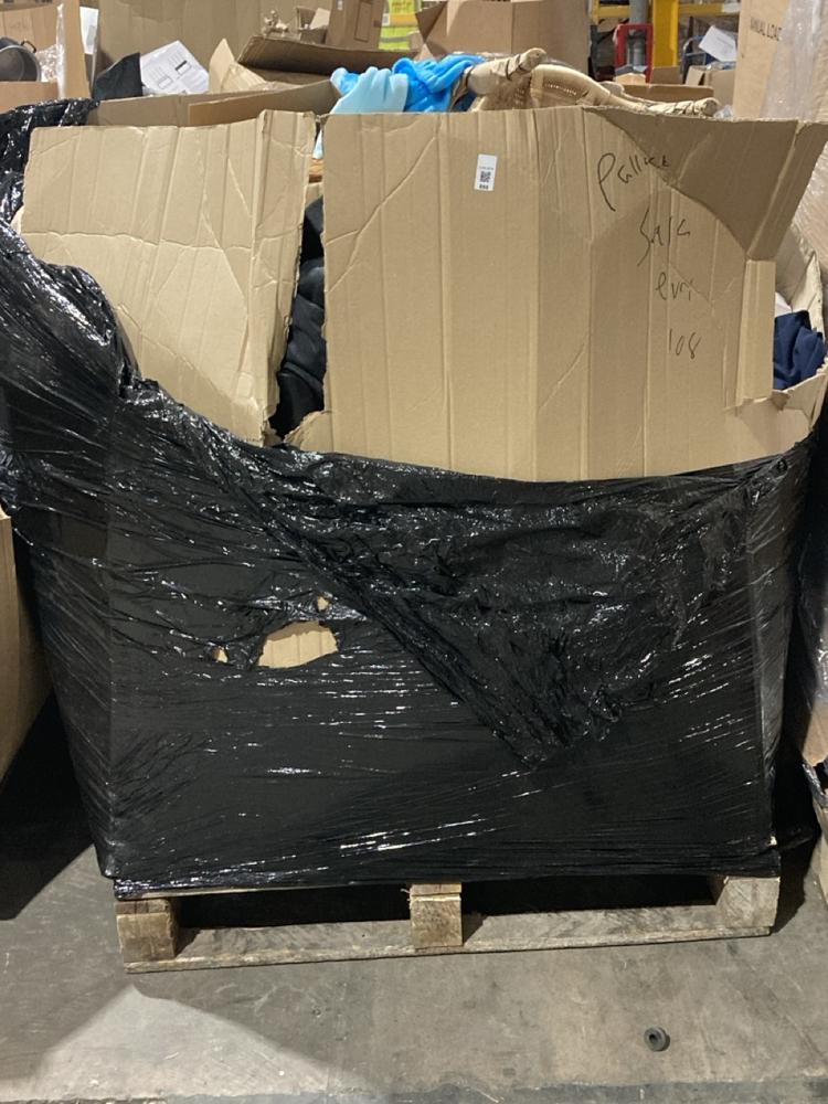 Lot 866  
            Birmingham SR106 - Collection or Optional Delivery Available 

                
PALLET OF ITEMS TO INCLUDE NYXI DOUBLE FAUX LEATHER STORAGE (ALL PALLET CONTENTS ...