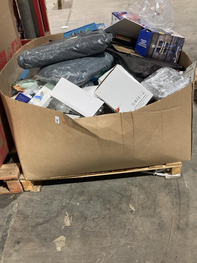 Lot 886  
            Birmingham SR106 - Collection or Optional Delivery Available 

                
PALLET OF ITEMS TO INCLUDE RUSSELL HOBBS KETTLE (ALL PALLET CONTENTS MUST BE REMO...