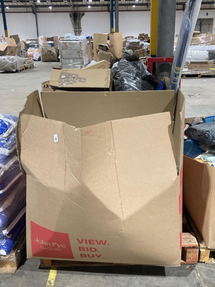 Lot 887  
            Birmingham SR106 - Collection or Optional Delivery Available 

                
PALLET OF ITEMS TO INCLUDE IRONING BOARD (ALL PALLET CONTENTS MUST BE REMOVED FRO...