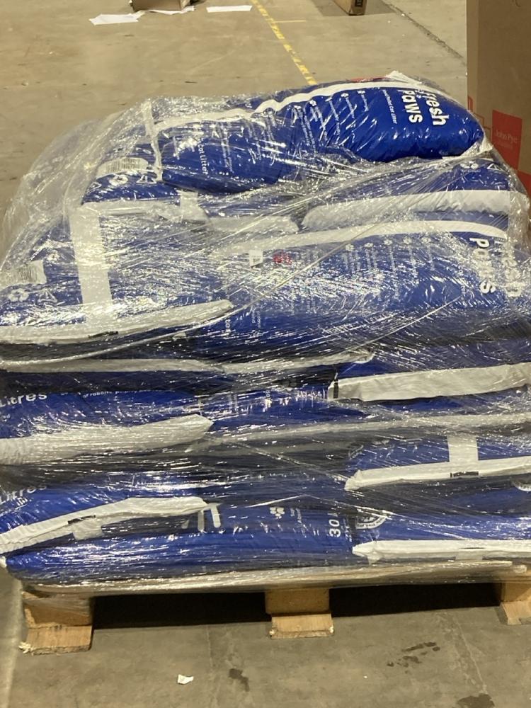 Lot 888  
            Birmingham SR106 - Collection or Optional Delivery Available 

                
PALLET OF FRESH PAWS WOOD PELLET CAT LITTER (ALL PALLET CONTENTS MUST BE REMOVED ...